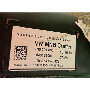 Recambio de deposito combustible para volkswagen crafter furgón (sy/sx)(09.2016) 2.0 35 furgón bm ta fwd [2,0 ltr. - 103 kw tdi]