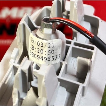 Recambio de parasol izquierdo para opel combo life e (2018) 1.5 edition [1,5 ltr. - 75 kw cdti dpf] referencia OEM IAM 980949857