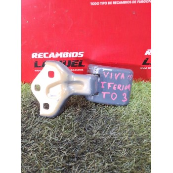 Recambio de bisagra trasera derecha baja para opel vivaro furgón s express cdti dpf referencia OEM IAM 9820029280  