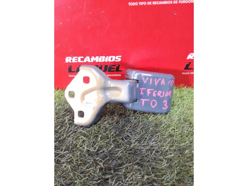 Recambio de bisagra trasera derecha baja para opel vivaro furgón s express cdti dpf referencia OEM IAM 9820029280  