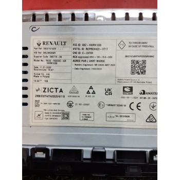Recambio de radio cd para renault kangoo iii monospace blue dci 95 (kjab) referencia OEM IAM   