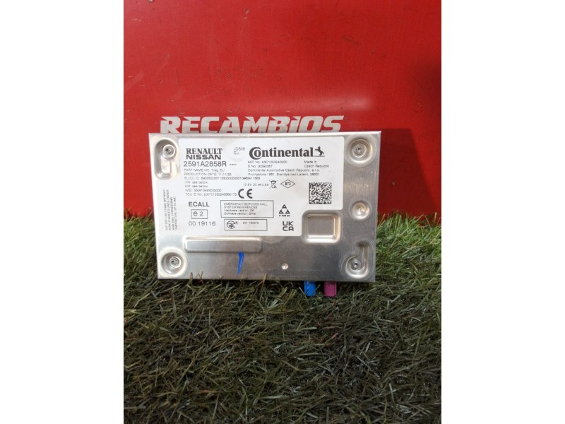 Recambio de modulo electronico para renault kangoo iii monospace blue dci 95 (kjab) referencia OEM IAM 2591A2858R  