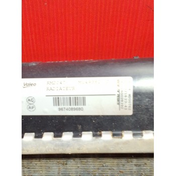 Recambio de radiador agua para peugeot partner furgoneta/monovolumen 1.6 hdi / bluehdi 75 referencia OEM IAM 9674089680  