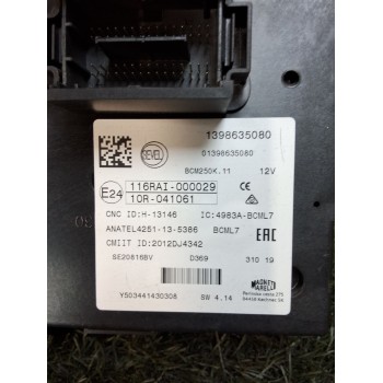 Recambio de caja reles / fusibles para citroën jumper iii furgoneta 2.2 bluehdi 140 referencia OEM IAM 1398635080  