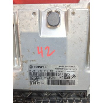 Recambio de centralita motor uce para peugeot partner furgoneta/monovolumen 1.6 hdi / bluehdi 75 referencia OEM IAM 0281030546 9