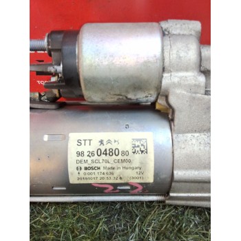 Recambio de motor arranque para citroën jumper iii furgoneta 2.2 bluehdi 140 referencia OEM IAM 9826048080  