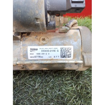 Recambio de motor arranque para peugeot rifter 1.5 bluehdi 100 referencia OEM IAM 9832577880 1638115880 