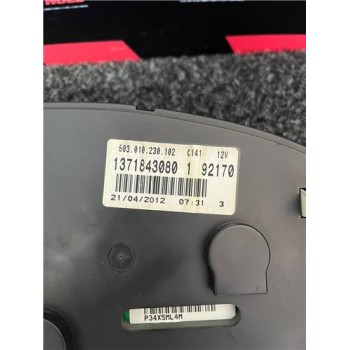 Recambio de cuadro instrumentos para citroën jumper furgon 30 l1h1 bluehdi 110 blue-hdi fap referencia OEM IAM 1371843080  