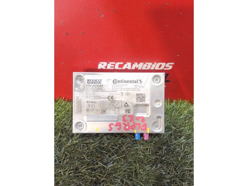 Recambio de modulo electronico para renault express advance blue dci diesel fap referencia OEM IAM 2591A2858R  
