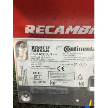 Recambio de modulo electronico para renault express advance blue dci diesel fap referencia OEM IAM 2591A2858R  