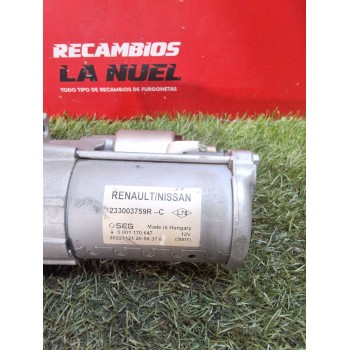 Recambio de motor arranque para renault express advance blue dci diesel fap referencia OEM IAM 233003759R  
