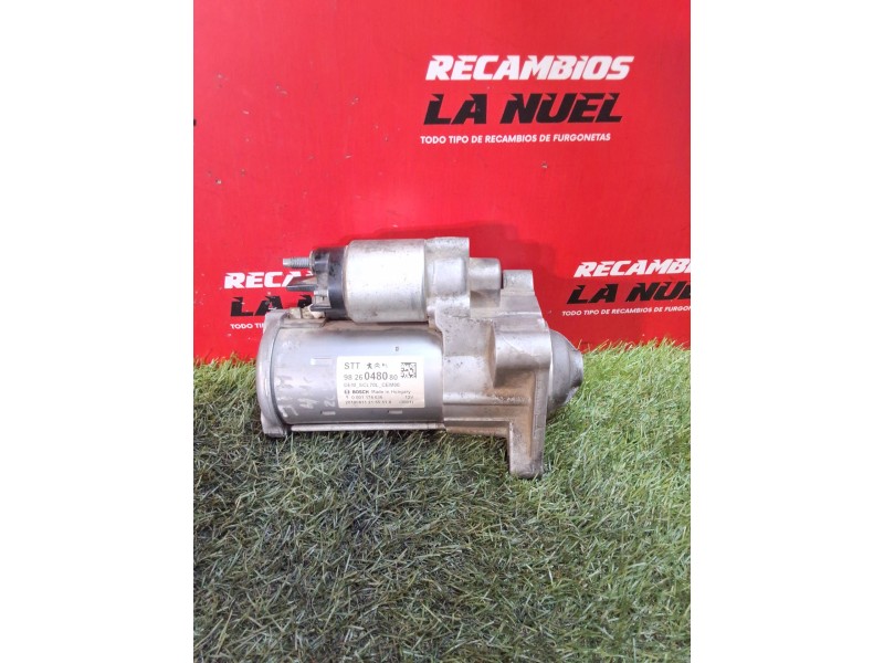 Recambio de motor arranque para citroën jumper iii furgoneta 2.2 bluehdi 140 referencia OEM IAM 9826048080  
