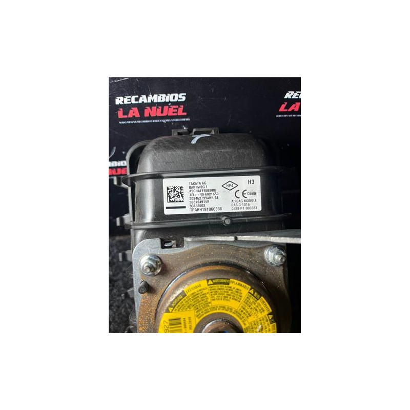 Recambio de airbag lateral delantero derecho para nissan nv300 camper (01.2018) 1.6 michelangelo [1,6 ltr. - 107 kw dci cat] ref