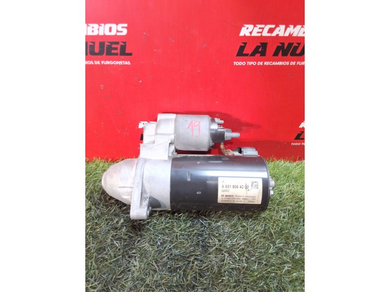 Recambio de motor arranque para mercedes-benz vito furgón (447) 109/111 cdi worker compacta cdi cat referencia OEM IAM A65190643