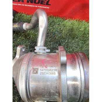 Recambio de enfriador egr para renault express advance blue dci diesel fap referencia OEM IAM 147359823R  