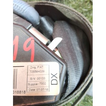 Recambio de cinturon seguridad delantero derecho para fiat doblo autobús (263_) 1.6 d multijet (263axn1b) referencia OEM IAM 735