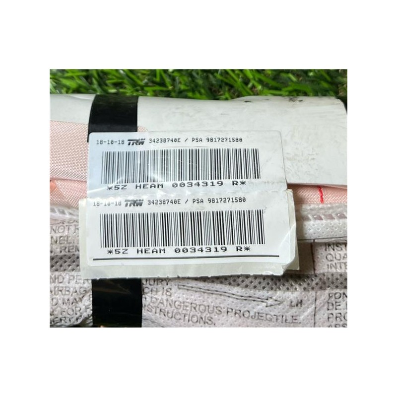 Recambio de airbag cortina delantero izquierdo para citroën berlingo furgón (09.2018) 1.5 berlingo m [1,5 ltr. - 75 kw blue-hdi 