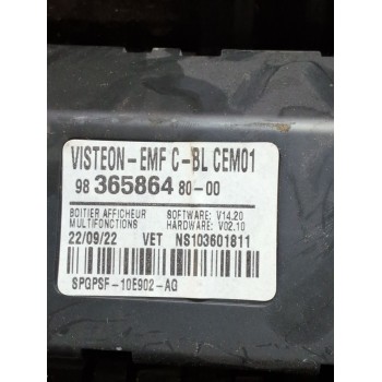 Recambio de radio cd para peugeot expert furgoneta (v_) 2.0 bluehdi 120 referencia OEM IAM 98120819ZD 9836586480 