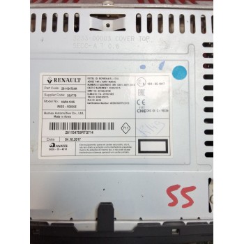 Recambio de radio cd para dacia dokker furgoneta/monovolumen 1.5 dci (feaj) referencia OEM IAM 281154759R  