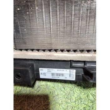 Recambio de radiador agua para peugeot partner furgón/monospace (k9) 1.5 bluehdi 100 referencia OEM IAM 9809141780  