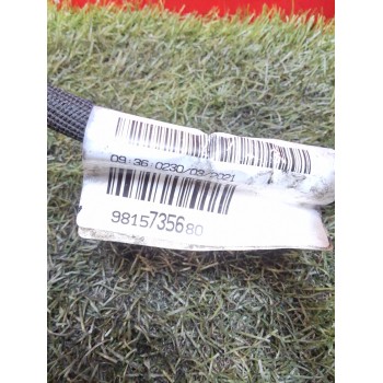 Recambio de cable positivo bateria para peugeot partner furgón/monospace (k9) 1.5 bluehdi 100 referencia OEM IAM 9815735680  