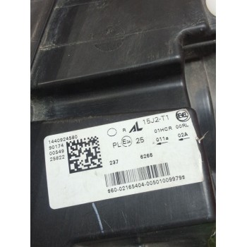 Recambio de faro delantero derecho para citroën jumper iii furgoneta 2.2 bluehdi 140 referencia OEM IAM 1440924580  