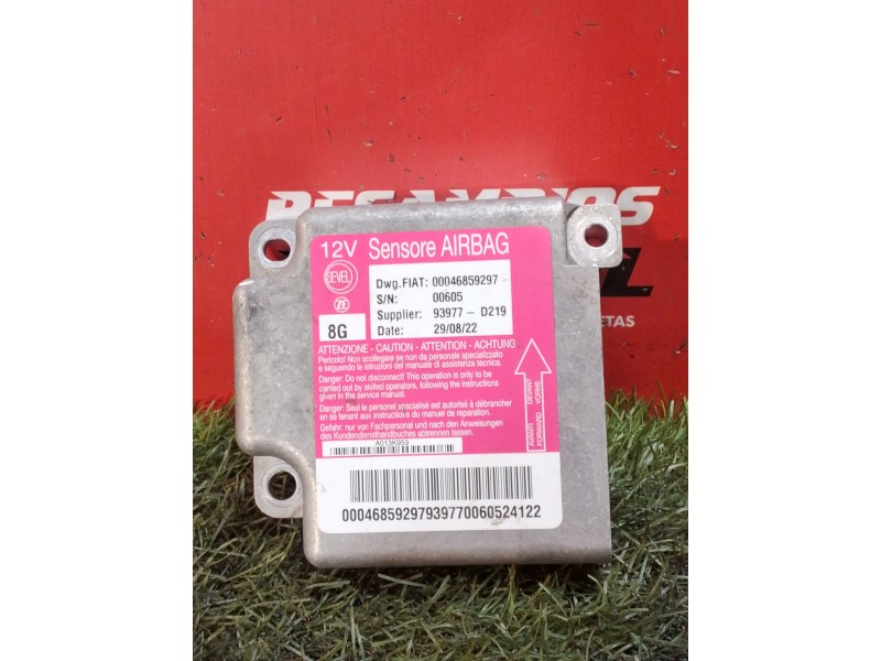 Recambio de centralita airbag para citroën jumper iii furgoneta 2.2 bluehdi 140 referencia OEM IAM 00046859297  