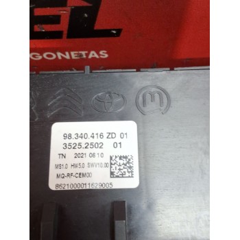 Recambio de mando calefaccion / a/a para peugeot partner furgón/monospace (k9) 1.5 bluehdi 100 referencia OEM IAM   