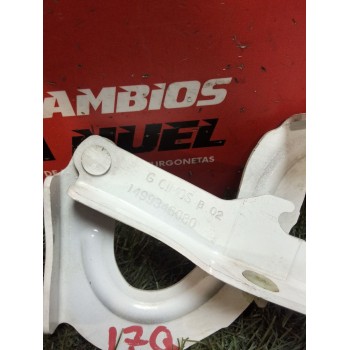 Recambio de bisagra capo izquierda para peugeot expert furgoneta (vf3a_, vf3u_, vf3x_) 1.6 hdi 90 8v referencia OEM IAM 14993460