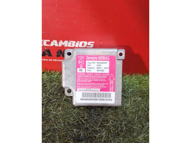 Recambio de centralita airbag para citroën jumper iii furgoneta 2.2 bluehdi 140 referencia OEM IAM 00046859297  