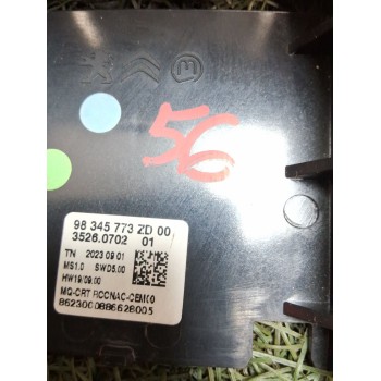 Recambio de radio cd para peugeot partner furgón/monospace (k9) 1.5 bluehdi 100 referencia OEM IAM 98345773ZD 9855270480 