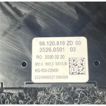 Recambio de mando multifuncion para citroën jumpy furgón (05.2016) 2.0 control m [2,0 ltr. - 90 kw blue-hdi fap] referencia OEM 