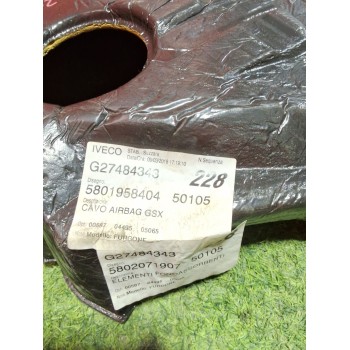 Recambio de moqueta suelo interior para iveco daily vi furgoneta 33s12, 35s12, 35c12 referencia OEM IAM 5801958404 5802071907 58