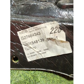 Recambio de moqueta suelo interior para iveco daily vi furgoneta 33s12, 35s12, 35c12 referencia OEM IAM 5801958404 5802071907 58