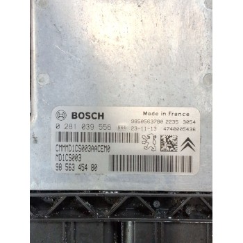 Recambio de centralita motor uce para peugeot partner furgón/monospace (k9) 1.5 bluehdi 100 referencia OEM IAM 9856345480 985056