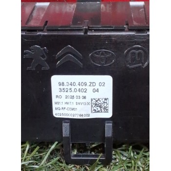 Recambio de mando calefaccion / a/a para opel zafira life autobús (k0) 2.0 referencia OEM IAM 98340409ZD  