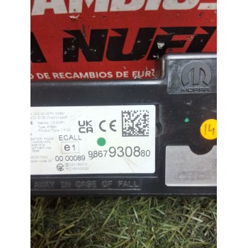 Recambio de modulo electronico para opel zafira life autobús (k0) 2.0 referencia OEM IAM 9867930880  