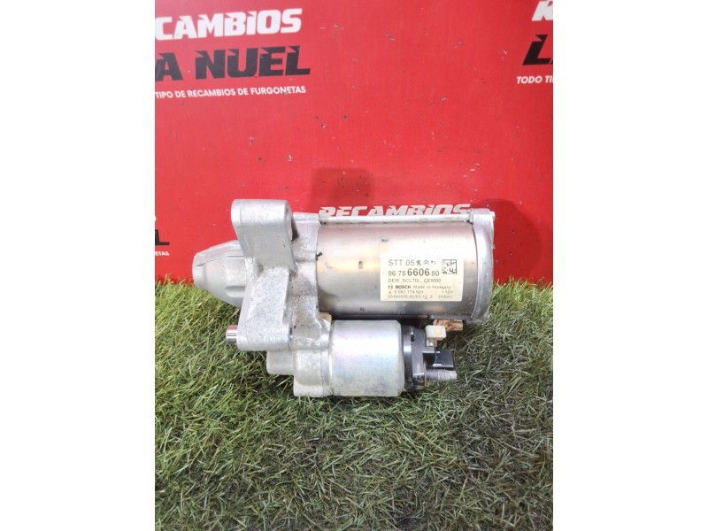 Recambio de motor arranque para citroën berlingo furgón/monospace (k9) 1.6 bluehdi 100 referencia OEM IAM 9675660680  