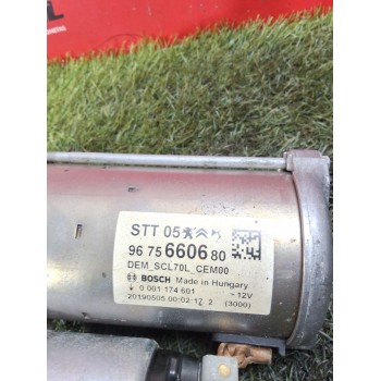 Recambio de motor arranque para citroën berlingo furgón/monospace (k9) 1.6 bluehdi 100 referencia OEM IAM 9675660680  