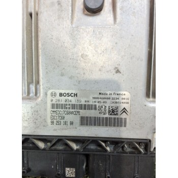 Recambio de centralita motor uce para citroën berlingo furgón/monospace (k9) 1.6 bluehdi 100 referencia OEM IAM   