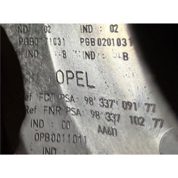 Recambio de tapacubos para opel vivaro furgón (2019) 1.5 l express [1,5 ltr. - 75 kw cdti dpf] referencia OEM IAM 9833709177 983