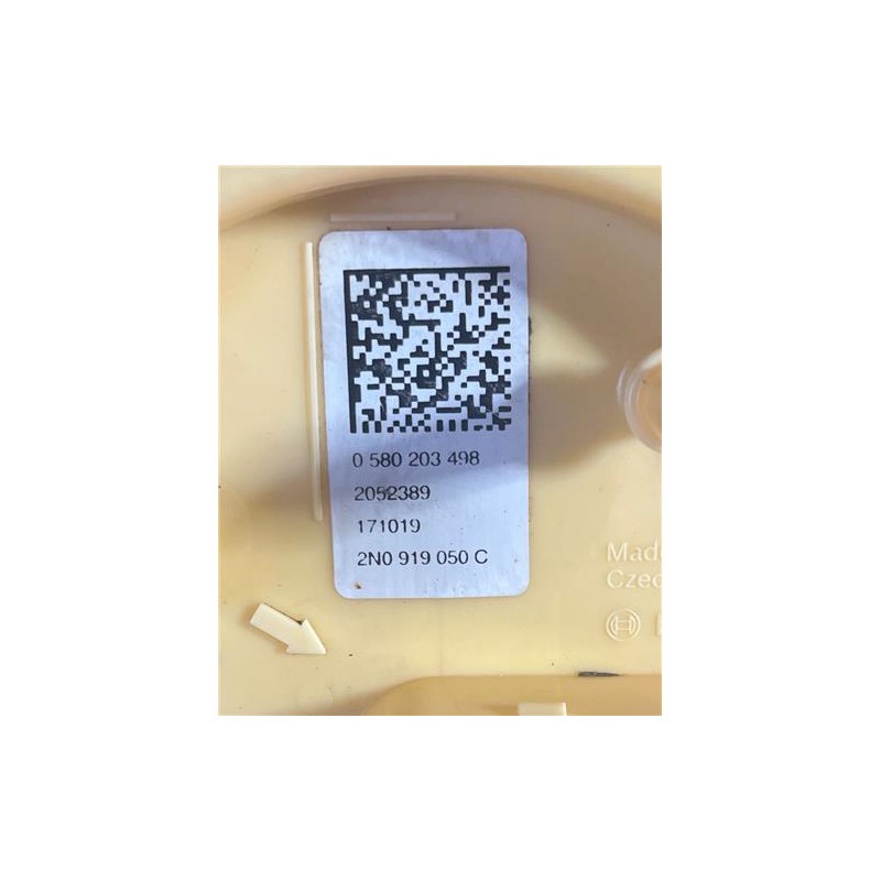 Recambio de aforador para volkswagen crafter furgón (sy/sx)(09.2016) 2.0 35 furgón bm ta fwd [2,0 ltr. - 103 kw tdi] referencia 