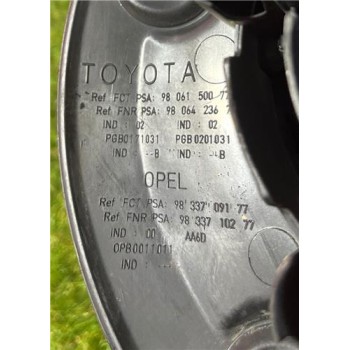 Recambio de tapacubos para opel vivaro furgón (2019) 1.5 l express [1,5 ltr. - 75 kw cdti dpf] referencia OEM IAM 9833709177 983