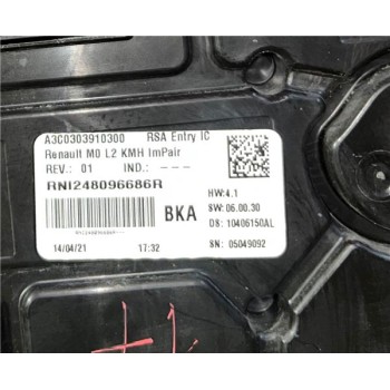 Recambio de cuadro instrumentos para renault express (04.2021) 1.5 advance [1,5 ltr. - 55 kw blue dci diesel fap] referencia OEM