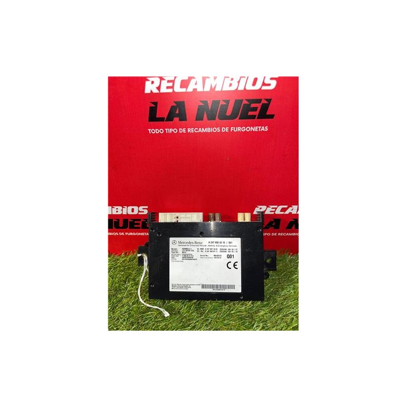 Recambio de modulo electronico para mercedes-benz sprinter iii furgon fwd (910)(02.2018) 2.1 311/314 cdi fwd l2 (910.633) [2,1 l