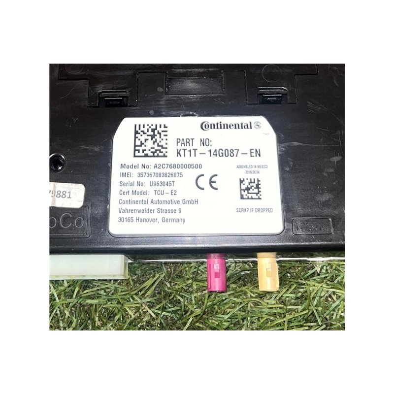 Recambio de modulo electronico para ford transit/tourneo custom combi (ttf)(2012) 2.0 320 l1 transit trend [2,0 ltr. - 96 kw tdc