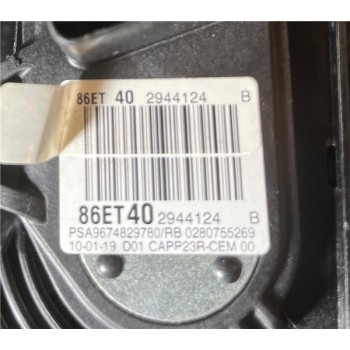 Recambio de pedal acelerador para citroën jumpy furgón (05.2016) 1.6 confort m [1,6 ltr. - 85 kw blue-hdi fap] referencia OEM IA