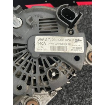 Recambio de alternador para volkswagen crafter furgón (2e)(03.2006) 2.0 furgón 30 bm [2,0 ltr. - 100 kw tdi] referencia OEM IAM 