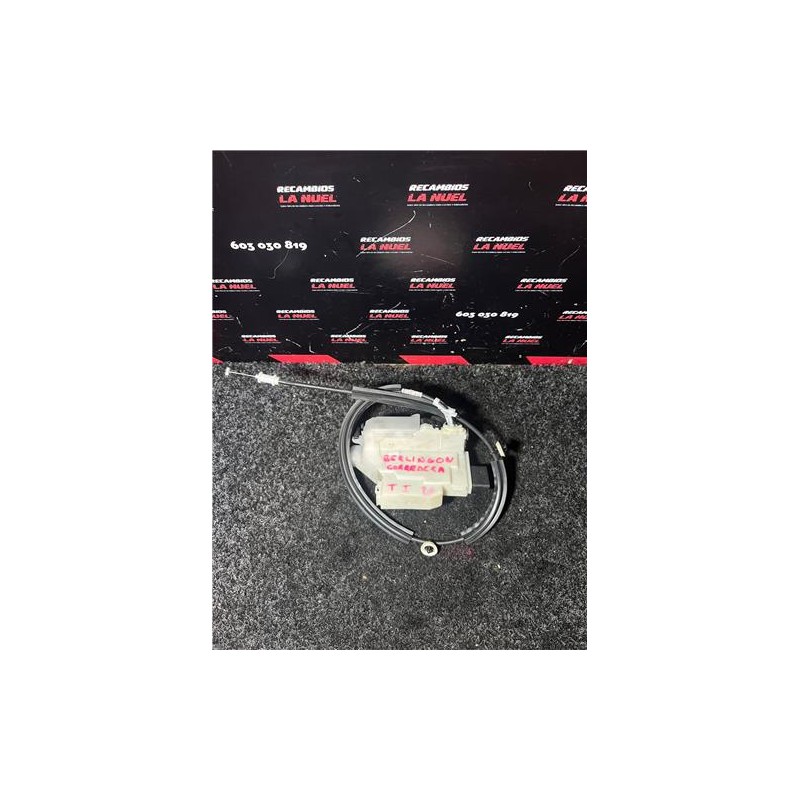 Recambio de cerradura puerta corredera izquierda para citroën berlingo furgón (09.2018) 1.5 berlingo m [1,5 ltr. - 75 kw blue-hd