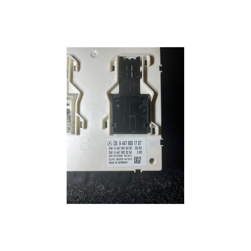 Recambio de caja reles para mercedes-benz vito tourer (447)(07.2014) 1.6 109/110/111/114 cdi base fwd compacta (447.701) [1,6 lt